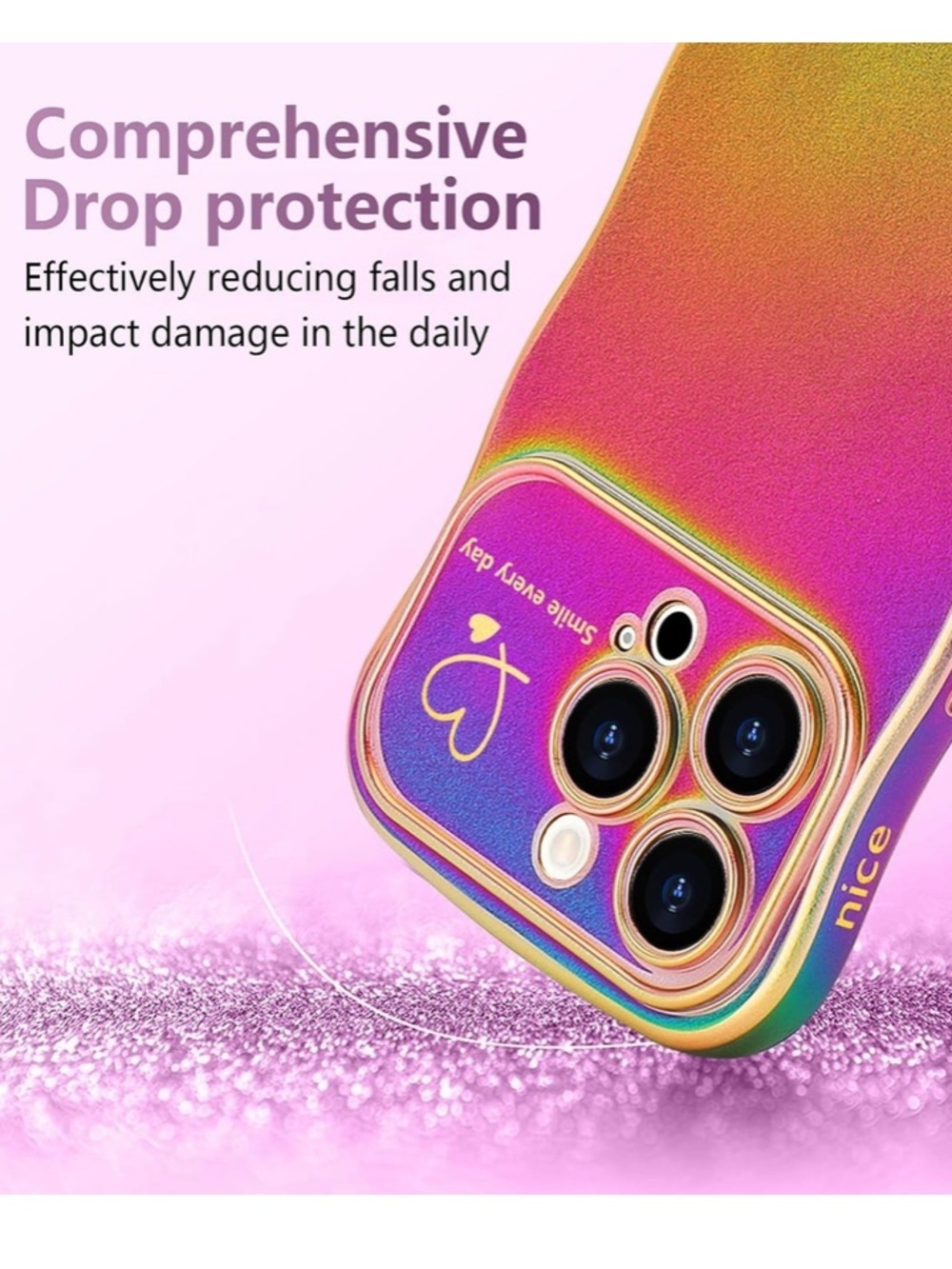 Multicolor Phone Case for iPhone 13 Pro - Picture 3 of 7